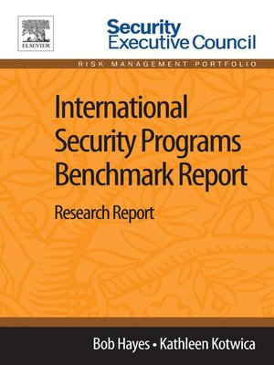 cover image of International Security Programs Benchmark Report